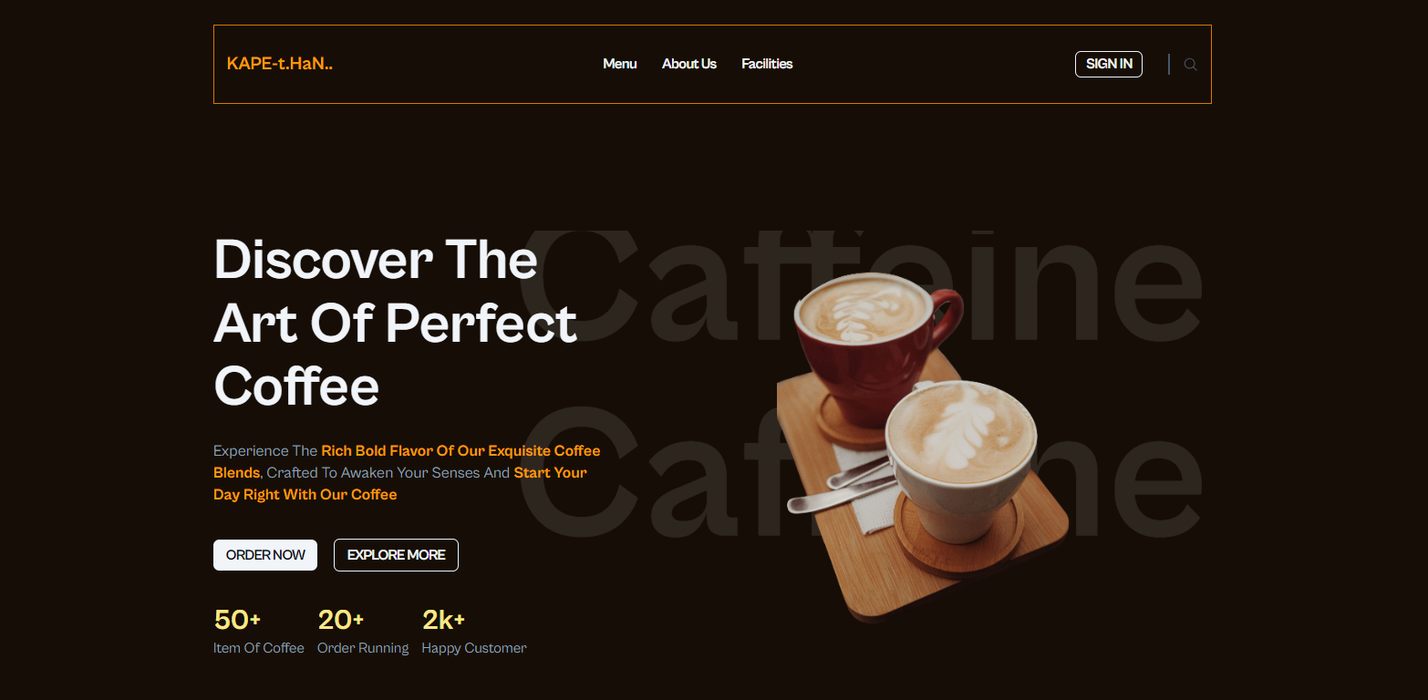 coffee-shop app